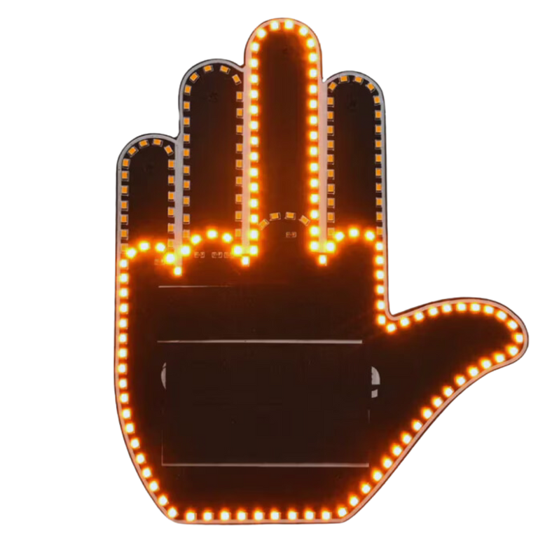 The GloGesture™ - Led Hand Sign